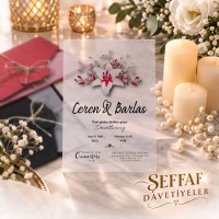 Şeffaf Davetiye Şeffaf Davetiye