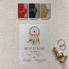 Şeffaf Davetiye 9010