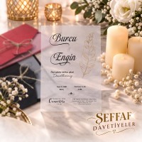 Şeffaf Davetiye Şeffaf Davetiye
