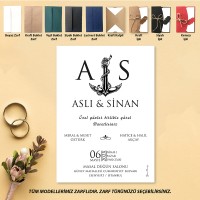 Yaren Davetiye 0172 - Çapalı Davetiye Tasarımı