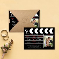 Yaren Davetiye 0200 - Fotoğraflı Davetiye Modelleri