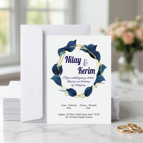 Yeni Davetiye Modelleri - Yaren Davetiye