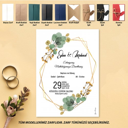 Yeni Davetiye Modelleri - Yaren Davetiye