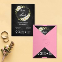 Yaren Davetiye 0802 - Papatya Tasarım Davetiye