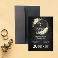 Yaren Davetiye 0802 - Papatya Tasarım Davetiye