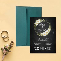 Yaren Davetiye 0802 - Papatya Tasarım Davetiye