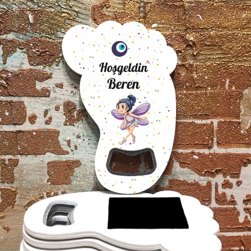 Ayak Açacaklı Magnet 4005 - Melek Temalı Magnet - Yaren Davetiye