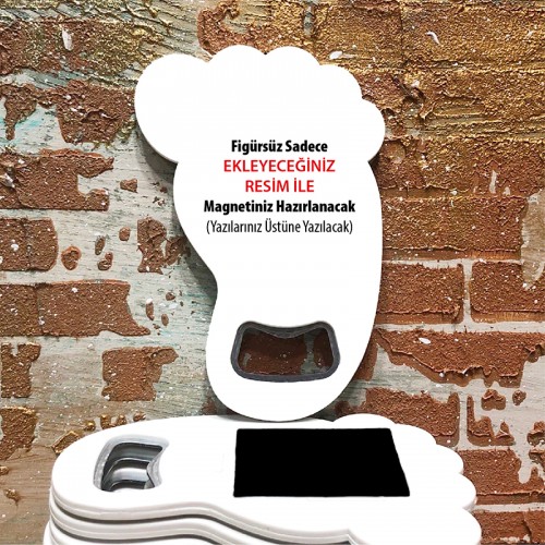 Ayak Açacaklı Magnet 4026 - Resimli Magnet - Yaren Davetiye