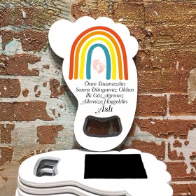 Ayak Açacaklı Magnet 4031 - Gökkuşağı Teması
