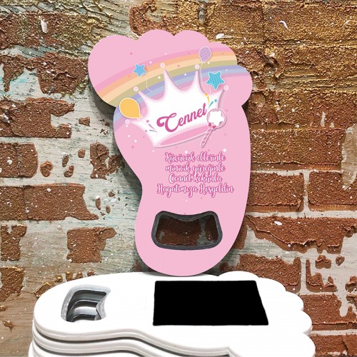 Ayak Açacaklı Magnet 4034 - Prenses Teması - Yaren Davetiye