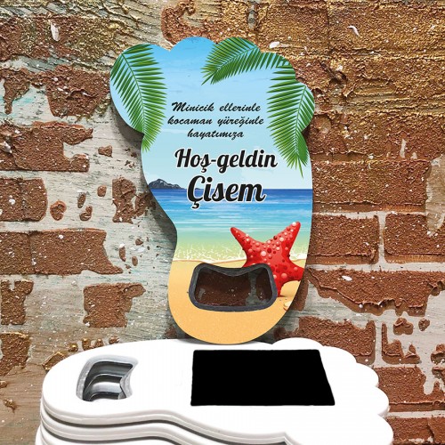 Ayak Açacaklı Magnet 4049 - Deniz Yıldızı Temalı - Yaren Davetiye