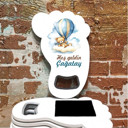 Ayak Açacaklı Magnet 4053 - Sevimli Ayıcık - Yaren Davetiye