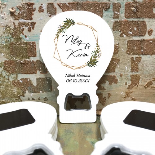Balon Açacaklı Magnet 0104 - Nikah, Söz, Nişan Hediyelik Balon Açacaklı Magnet 0104 - Nikah, Söz, Nişan Hediyelik - Yaren Davetiye