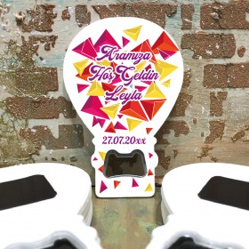 Balon Açacaklı Magnet 132  - Resimli Magnet