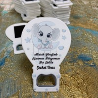 Balon Açacaklı Magnet 143 - Sevimli Fil Tasarım