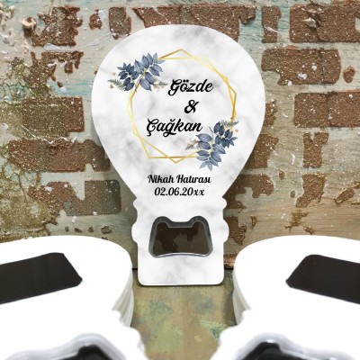 Balon Açacaklı Magnet 0186 - Nikah Hatırası Hediyelik