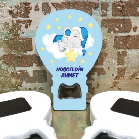 Balon Açacaklı Magnet 210 - Yenidoğan Filli Hediyelik Magnet