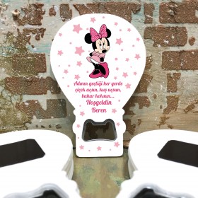 Balon Açacaklı Magnet 218 - Minnie Mouse Hediyelik Magnet