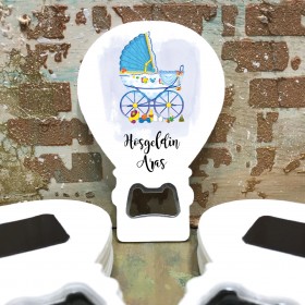 Balon Açacaklı Magnet 257 - Erkek Bebek Arabası Tasarım