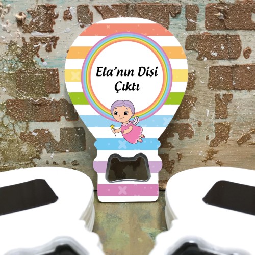 Balon Açacaklı Magnet 266 - Diş Perisi Tasarım - Yaren Davetiye