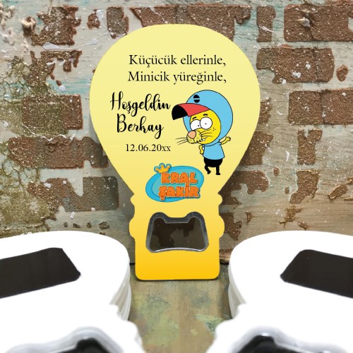 Balon Açacaklı Magnet 269 - Kral Şakir Hediyelik Magnet - Yaren Davetiye