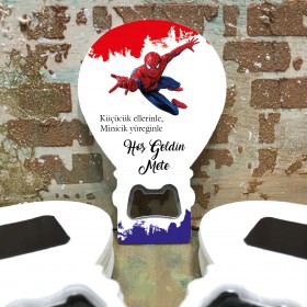 Balon Açacaklı Magnet 270 - Spirderman Hediyelik Magnet