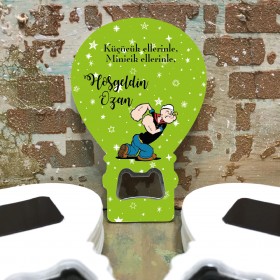 Balon Açacaklı Magnet 278 - Temel Reis Hediyelik Magnet