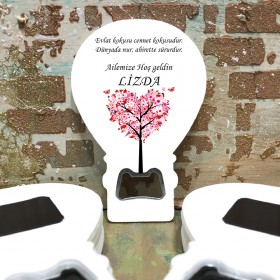 Balon Açacaklı Magnet 283 - Aşk Ağacı Tasarım