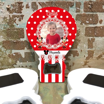 Balon Açacaklı Magnet 305 - Fotoğraflı Hediyelik Magnet