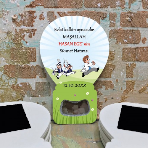 Balon Açacaklı Magnet 331 - Sünnet Hatırası Balon Açacaklı Magnet 331 - Sünnet Hatırası