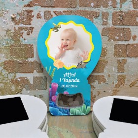 Balon Açacaklı Magnet 344 - Fotoğraflı Hediyelik Magnet