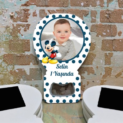 Balon Açacaklı Magnet 348 - Fotoğraflı Hediyelik Magnet