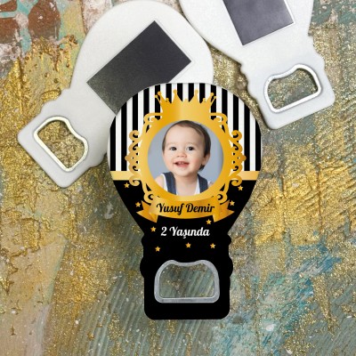 Balon Açacaklı Magnet 367 - Gold Tasarım