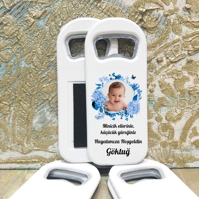 Dikdörtgen Açacaklı Magnet 1005 - Fotoğraflı Hediyelik Magnet