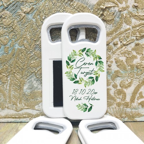 Dikdörtgen Açacaklı Magnet 01014 - Yaren Davetiye