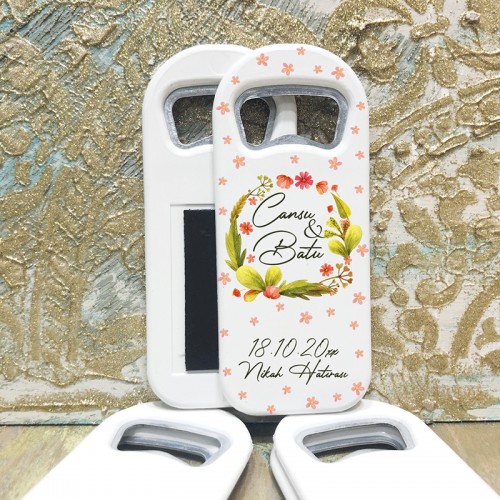 Dikdörtgen Açacaklı Magnet 01015 - Yaren Davetiye