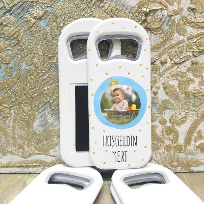 Dikdörtgen Açacaklı Magnet 1022 - Fotoğraflı Hediyelik Magnet