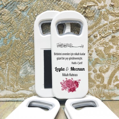 Dikdörtgen Açacaklı Magnet 01025 - Yaren Davetiye