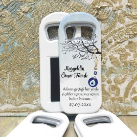 Dikdörtgen Açacaklı Magnet 1058 - Nazar Boncuk Hediyelik Magnet