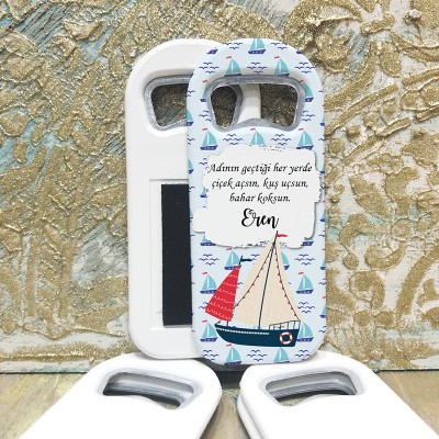 Dikdörtgen Açacaklı Magnet 1074 - Gemici Tasarım Hediyelik Magnet