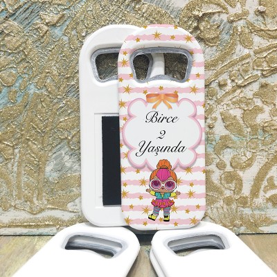 Dikdörtgen Açacaklı Magnet 1078 - LOL Bebek Hediyelik Magnet