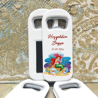 Dikdörtgen Açacaklı Magnet 1088 - Deniz Kızı Hediyelik Magnet