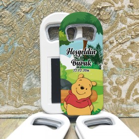 Dikdörtgen Açacaklı Magnet 1089 - Winidi Pooh Tasarım Hediyelik Magnet