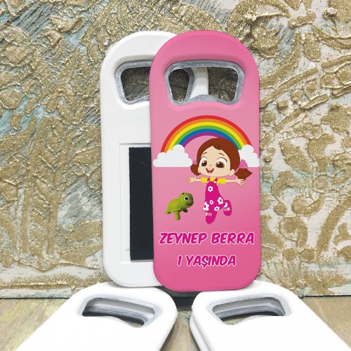 Dikdörtgen Açacaklı Magnet 1110 - Niloya Tasarım Hediyelik Magnet - Yaren Davetiye