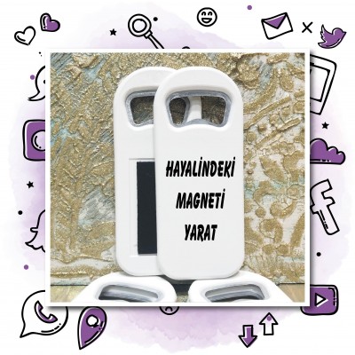 01 - Uzun Açacak Magnet Tasarla