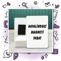 01 - Dikdörtgen Magnet Tasarla