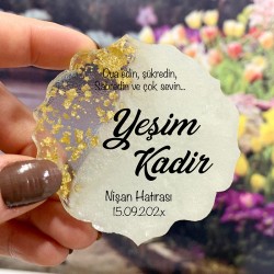 Epoksi Magnet 5000 - Hediyelik Düğün, Nişan Magnet