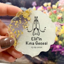 Epoksi Magnet 5003 - Hediyelik Kına Gecesi Magnet