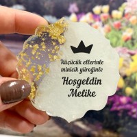 Epoksi Magnet 5025 - Yenidoğan Bebek Hediyelik Magnet