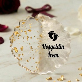 Epoksi Magnet 5026 - Hediyelik Yenidoğan Bebek Magnet